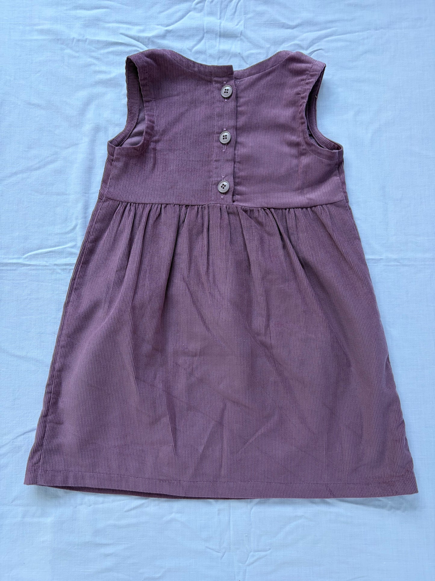Isla Dress - Corduroy- Dark Plum