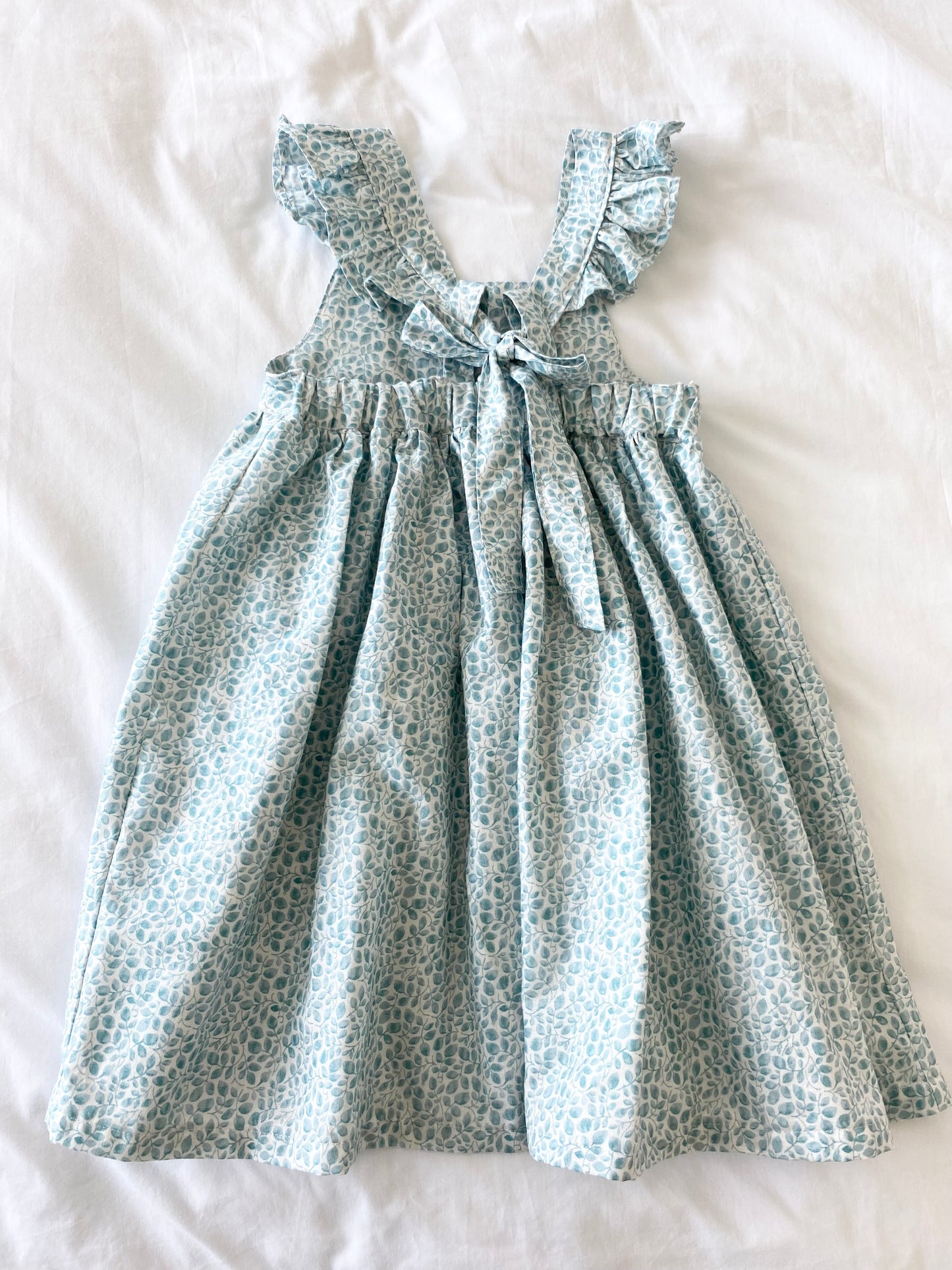 Marigold Dress - Blue Liberty Cotton