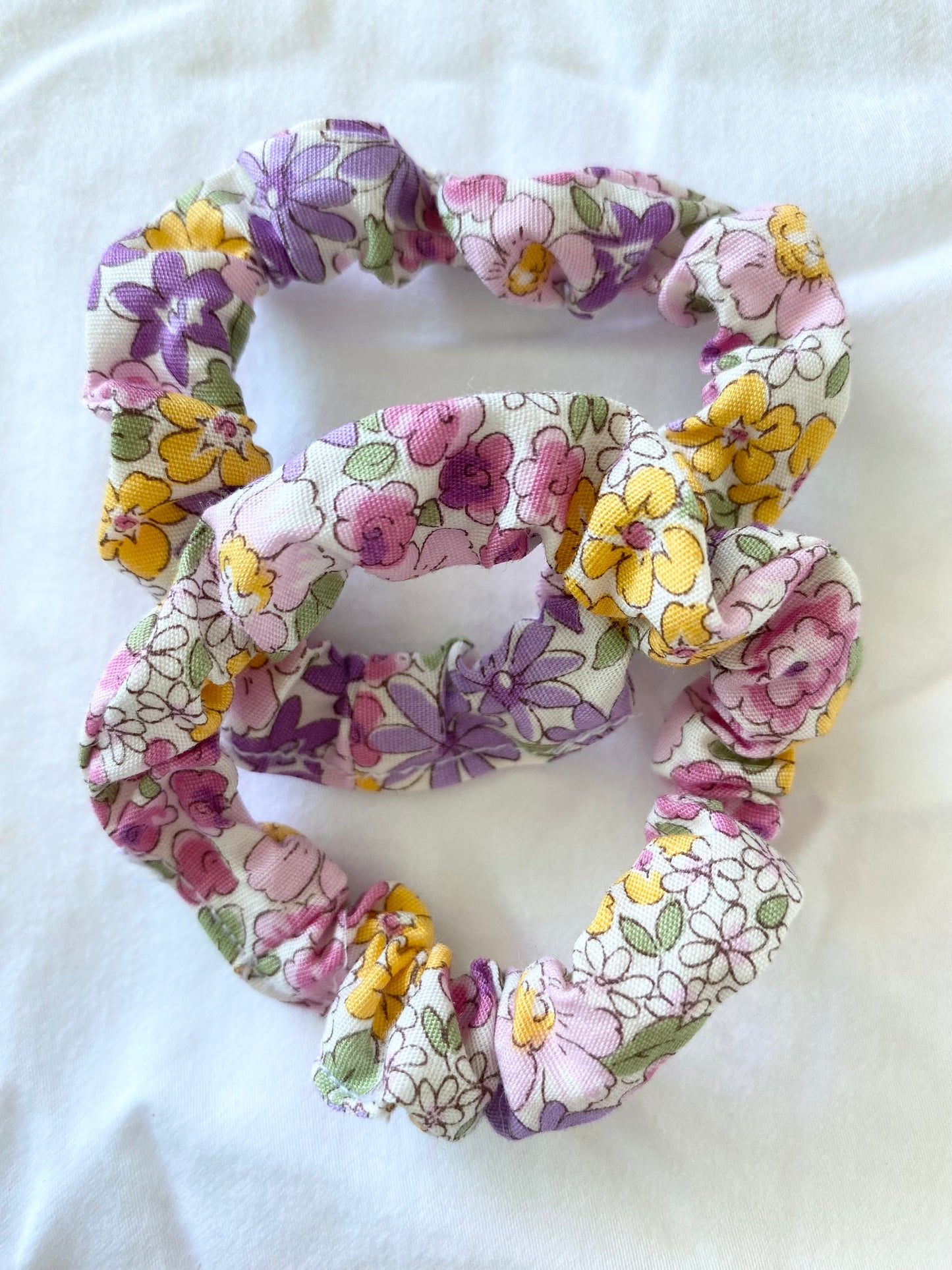 Libby Pink Mauve Bows & Scrunchies