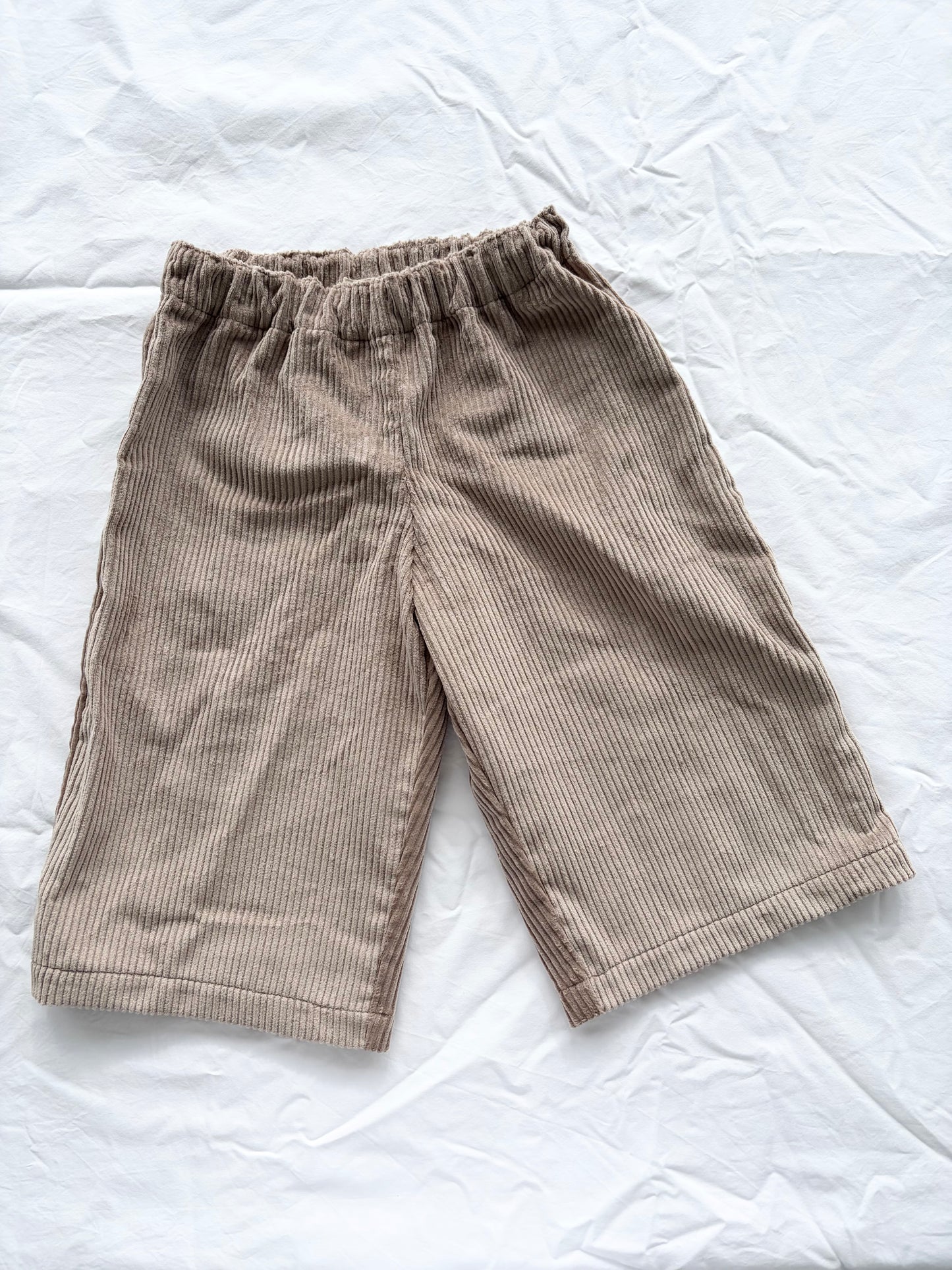 Unisex Basic Colette Pants - Wide Wale Corduroy - Taupe