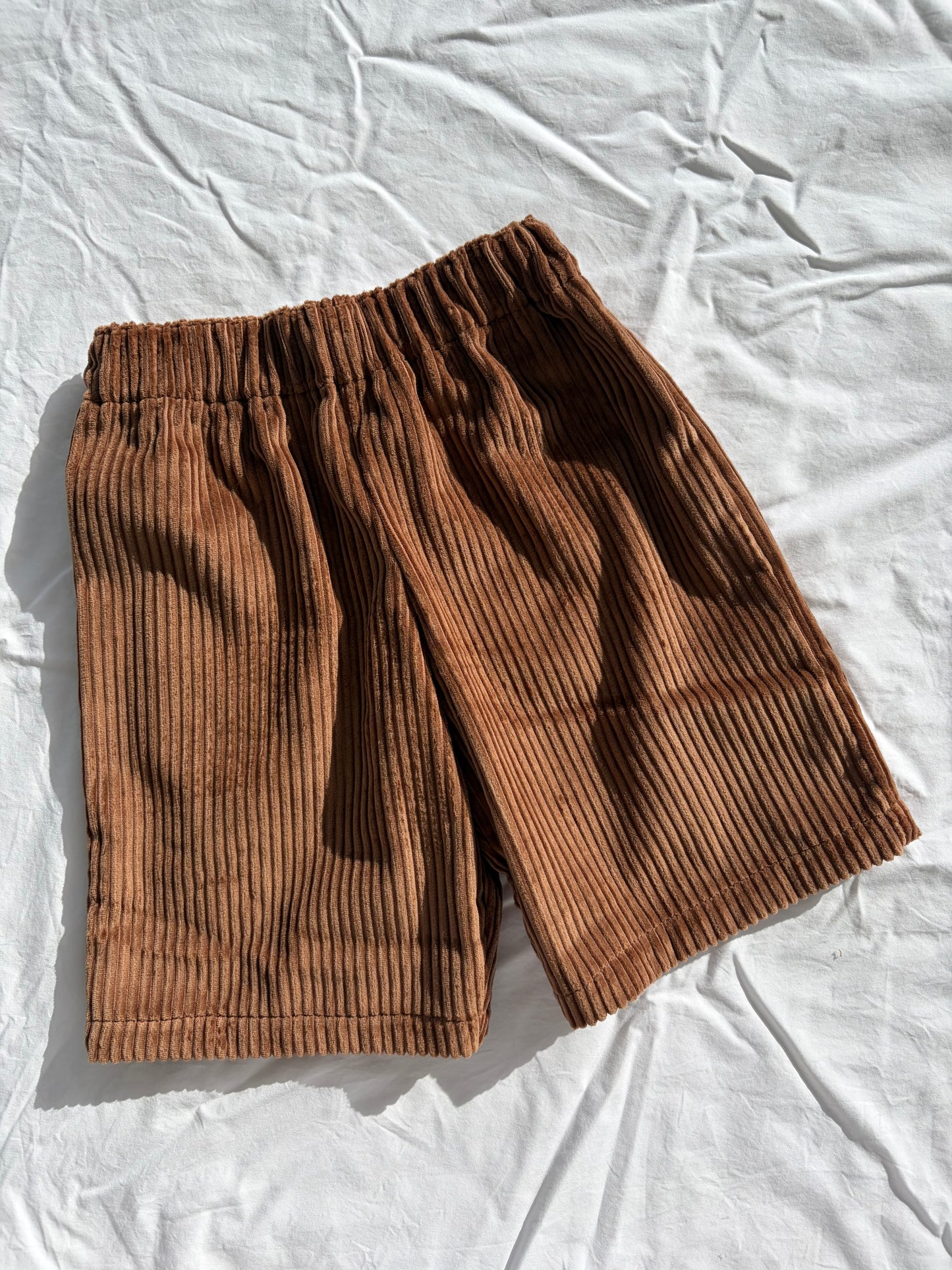 Unisex Basic Colette Pants - Wide Wale Corduroy Coffee