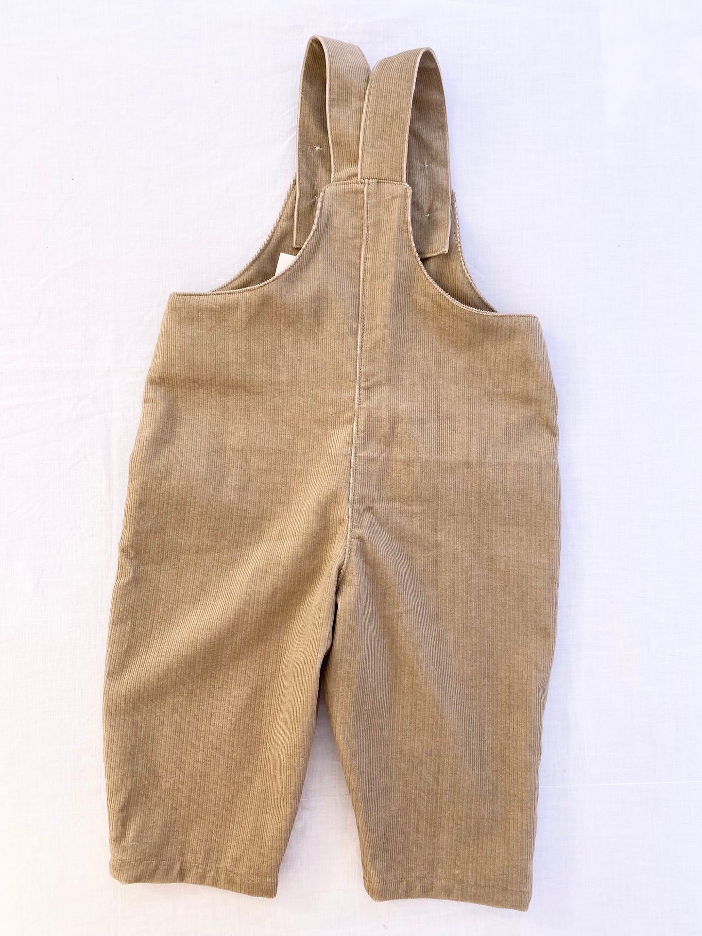 Cyrus Corduroy Long Leg Overall - Camel