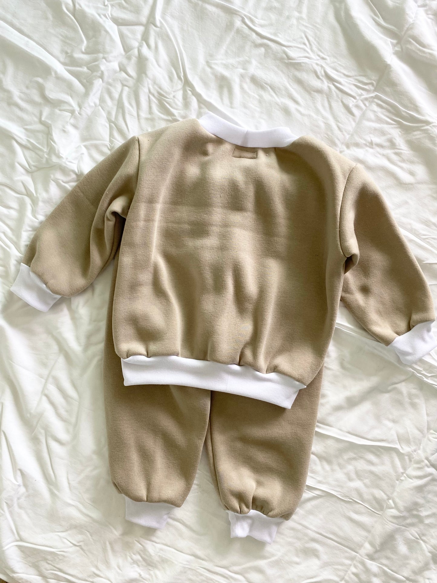 The Isla Tracksuit - Latte