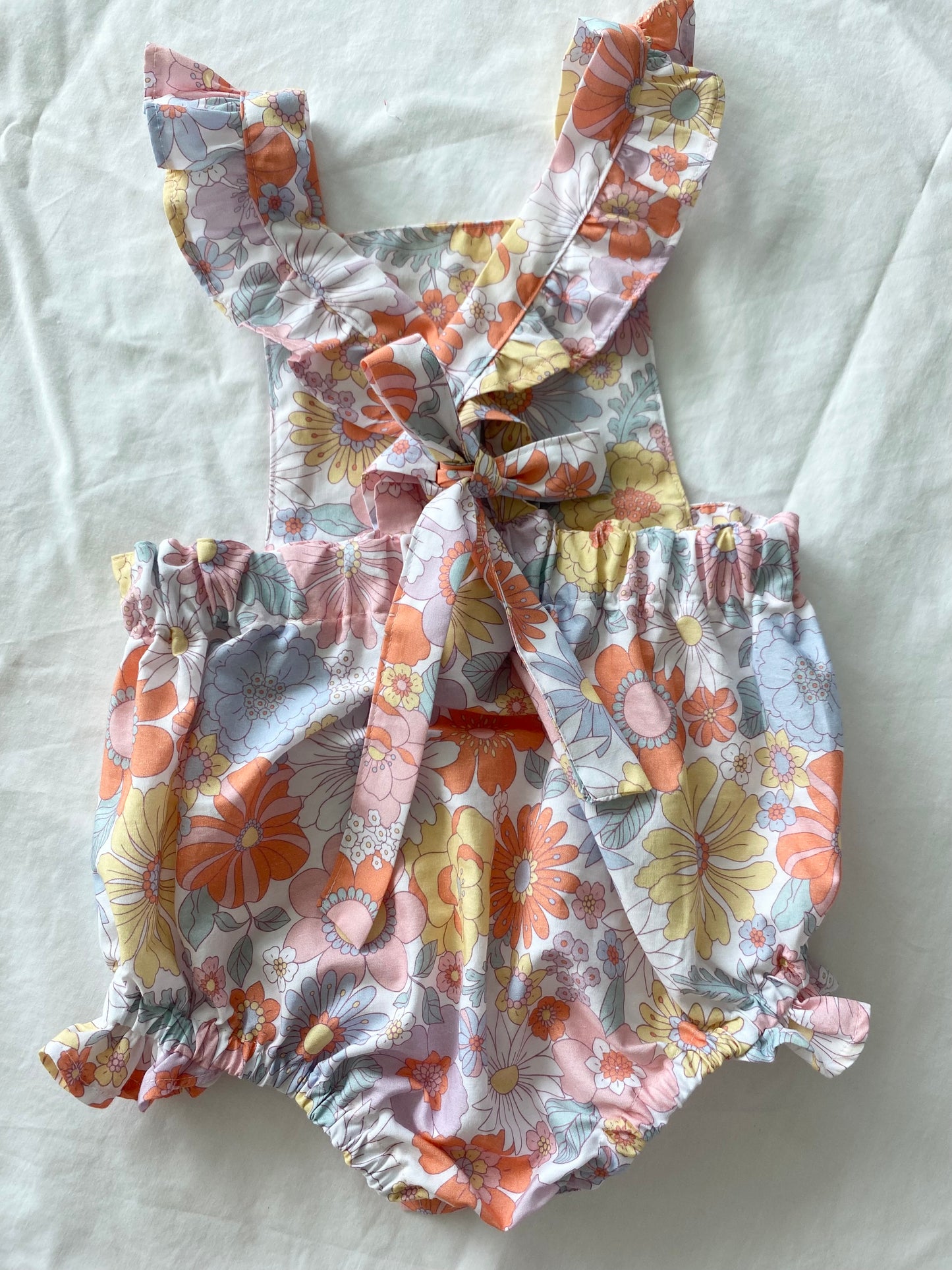 Marigold Romper ~ 100% Cotton ~ Bohemian Multi Coloured