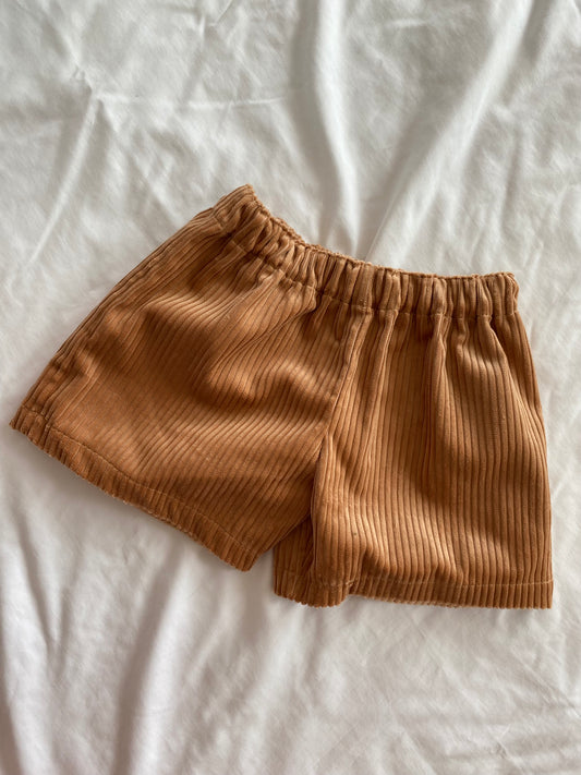 Boys Shorts - Corduroy Honey