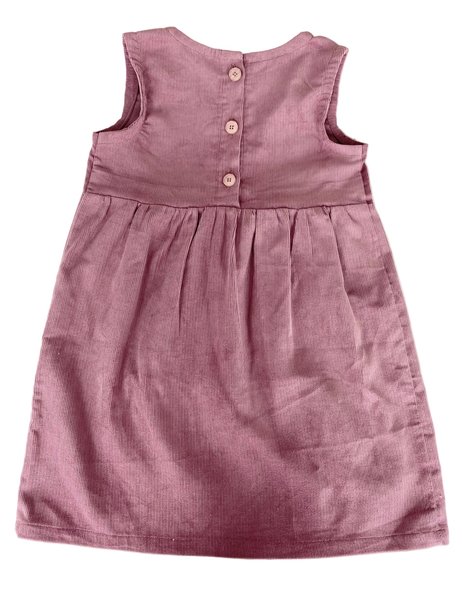 Isla Dress - Corduroy cotton - Light Plum