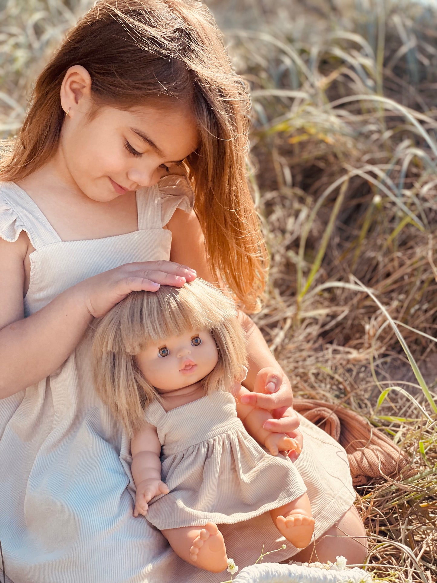 Custom Made Matching Doll’s Outfits, Bows and Scrunchies to be made in the same fabric as your purchased outfit