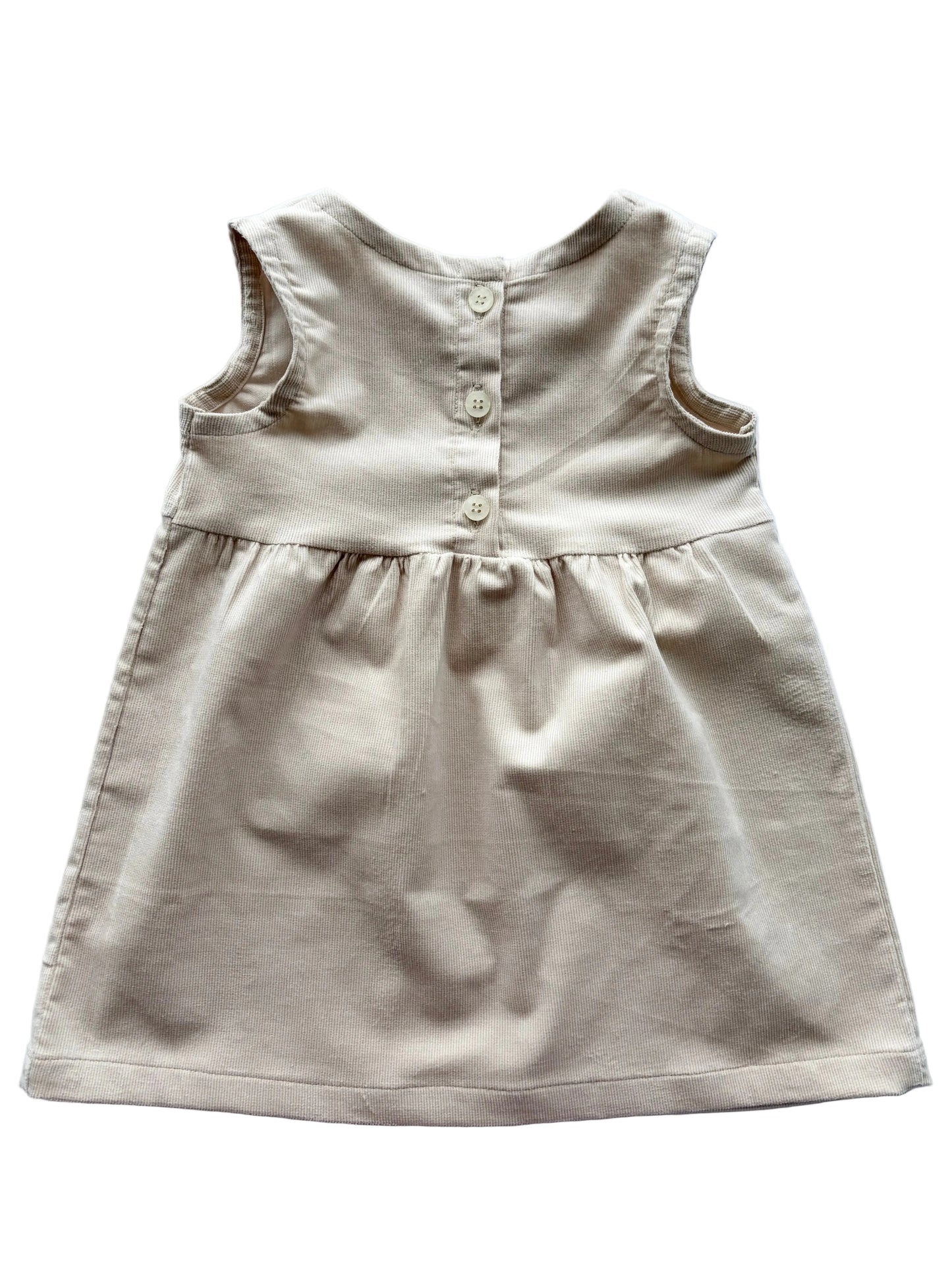 Isla Dress - Corduroy Cotton - Sand