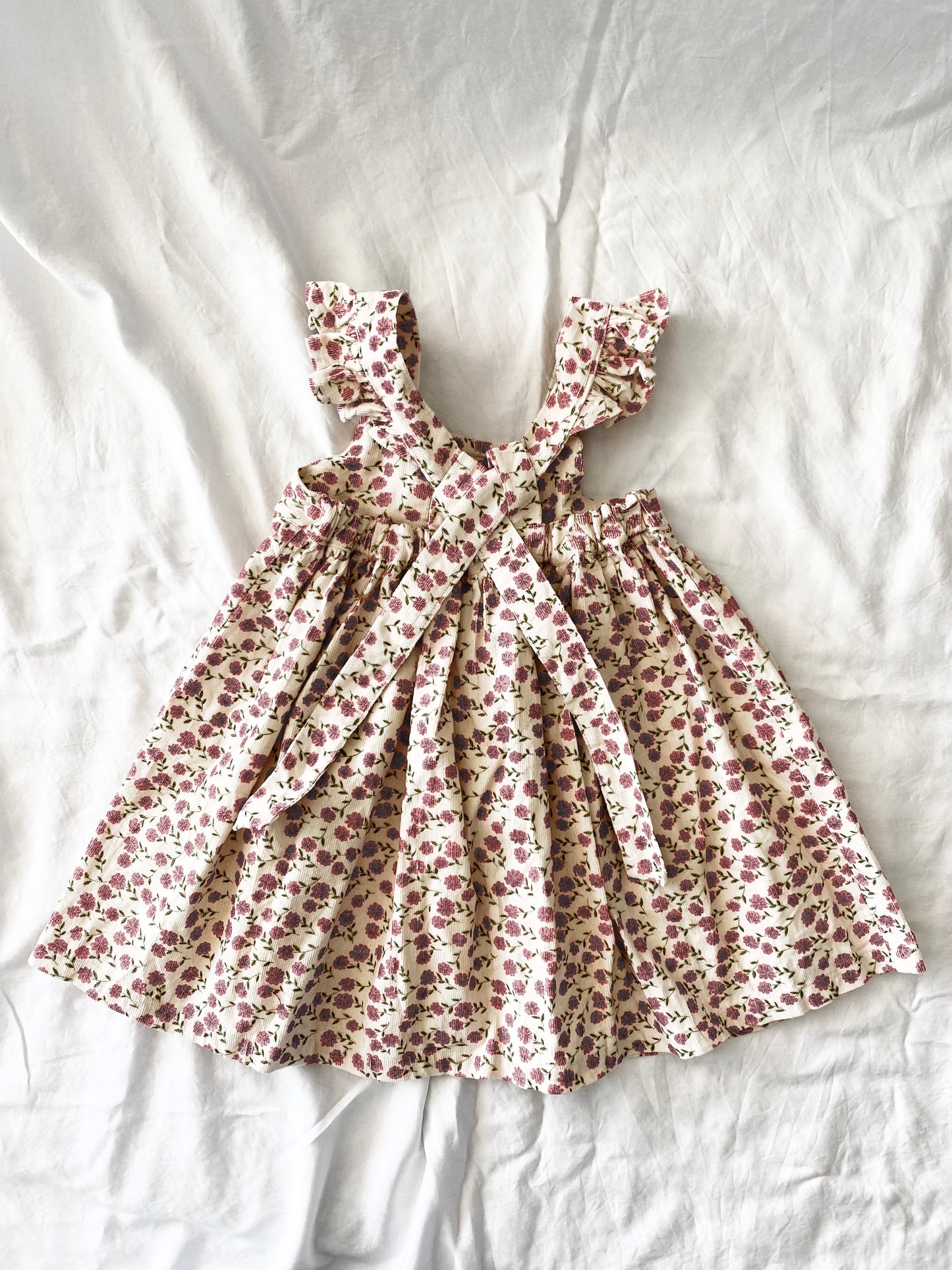 Marigold Dress - Corduroy Liberty Rose
