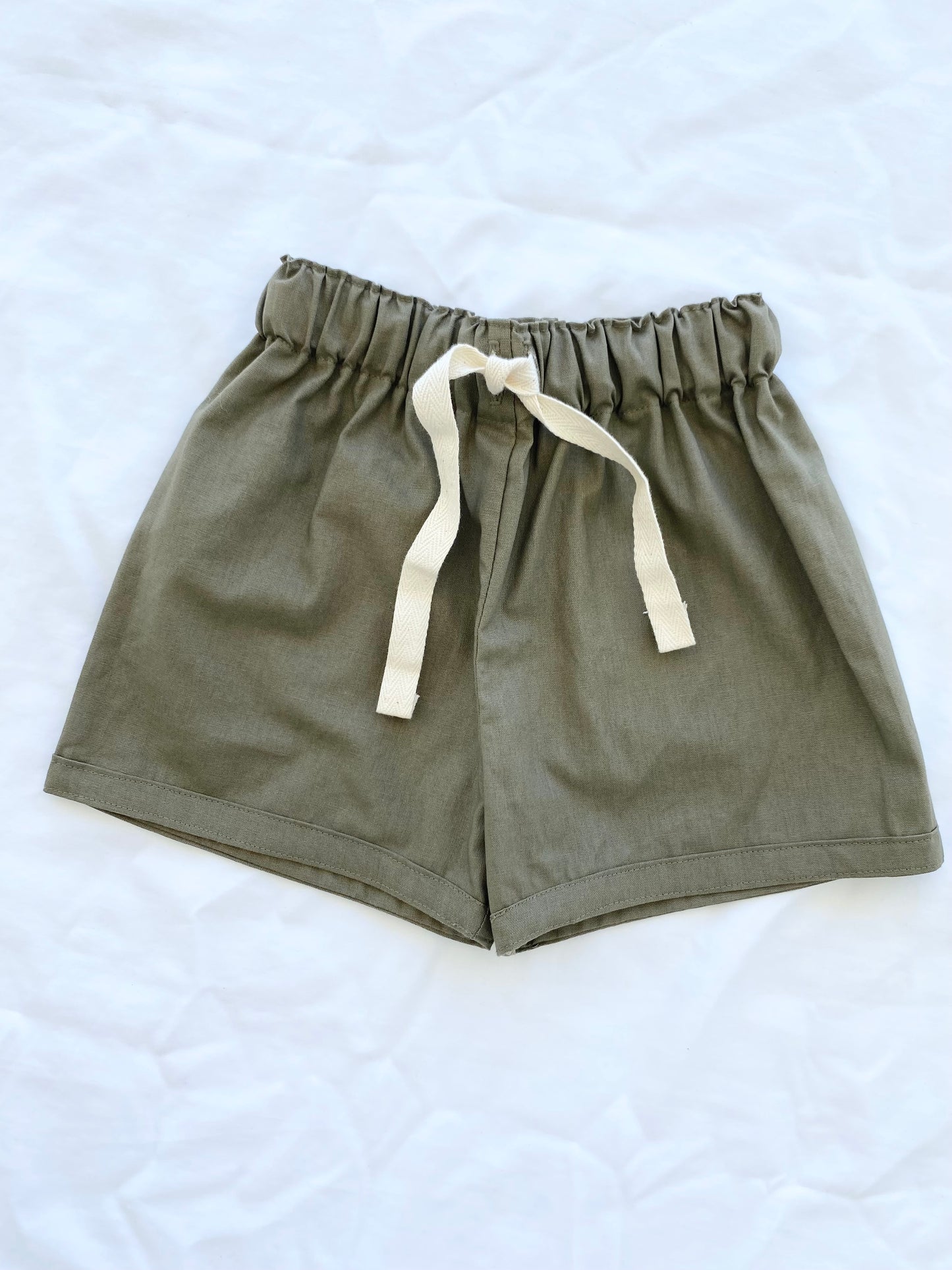Unisex Basic Short - Cotton Khaki