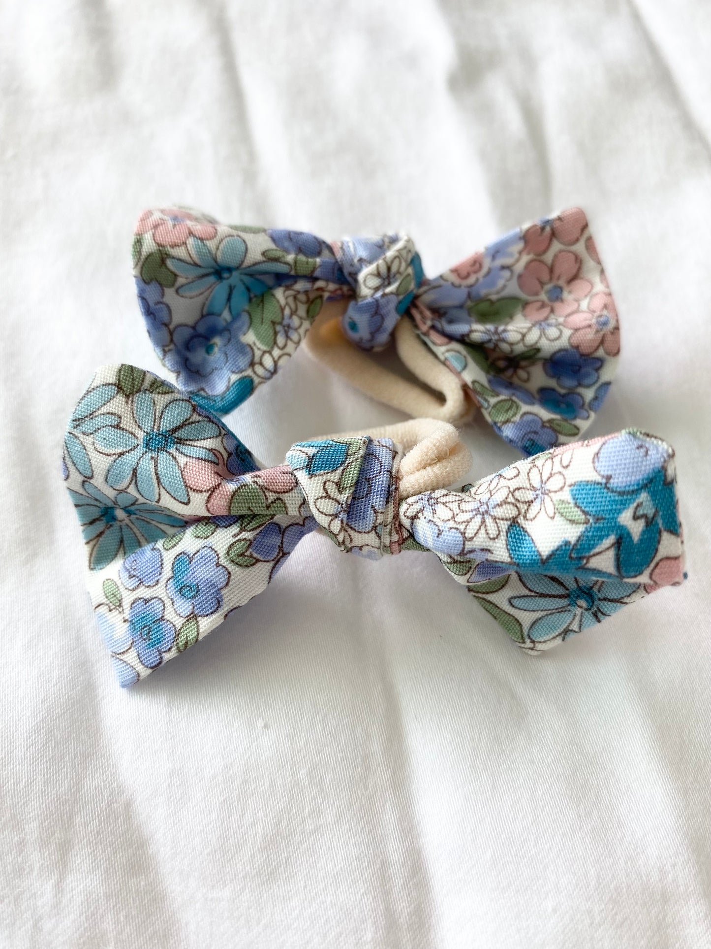 Libby Mauve Bows and Scrunchies