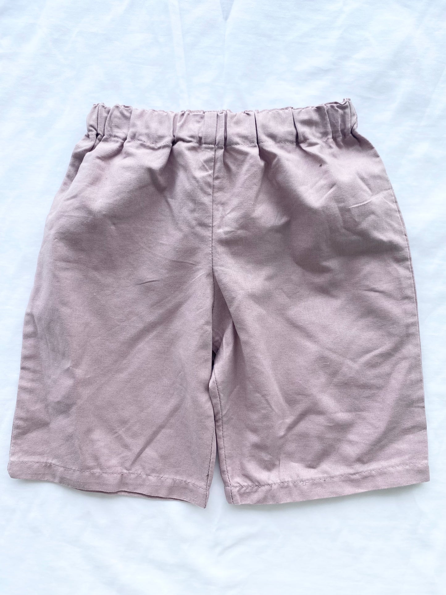 Unisex Basic Colette Pants - Cotton - Dusty Pink