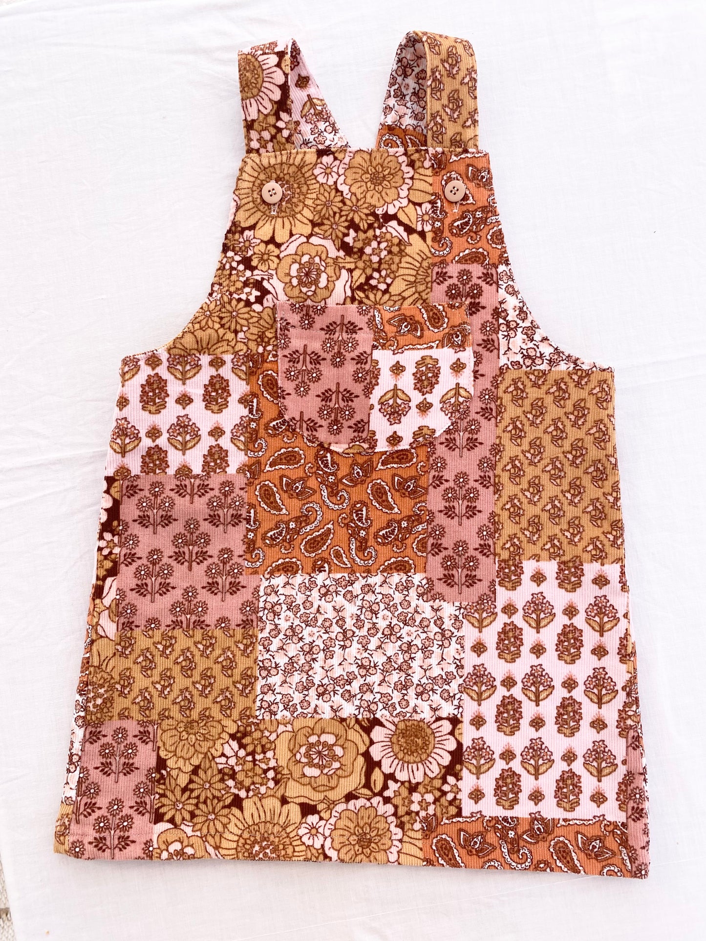 Sylvie Pinafore - Corduroy Bohemian
