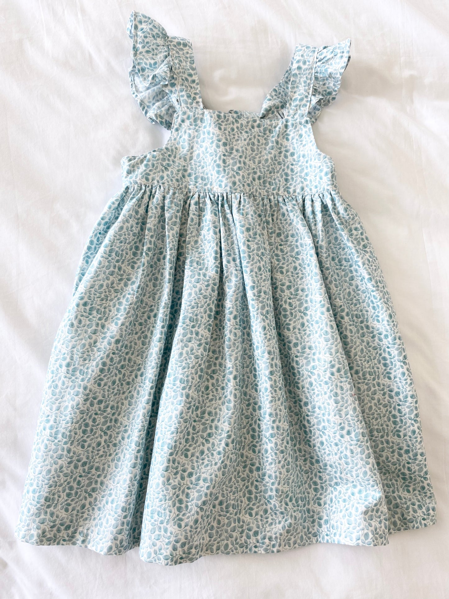 Marigold Dress - Blue Liberty Cotton