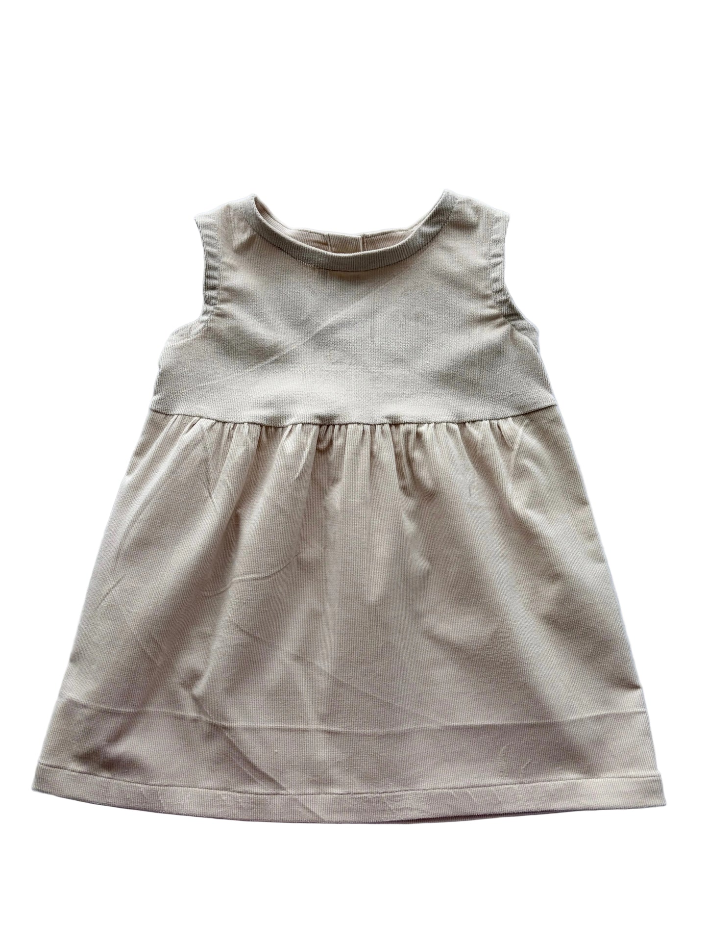 Isla Dress - Corduroy Cotton - Sand