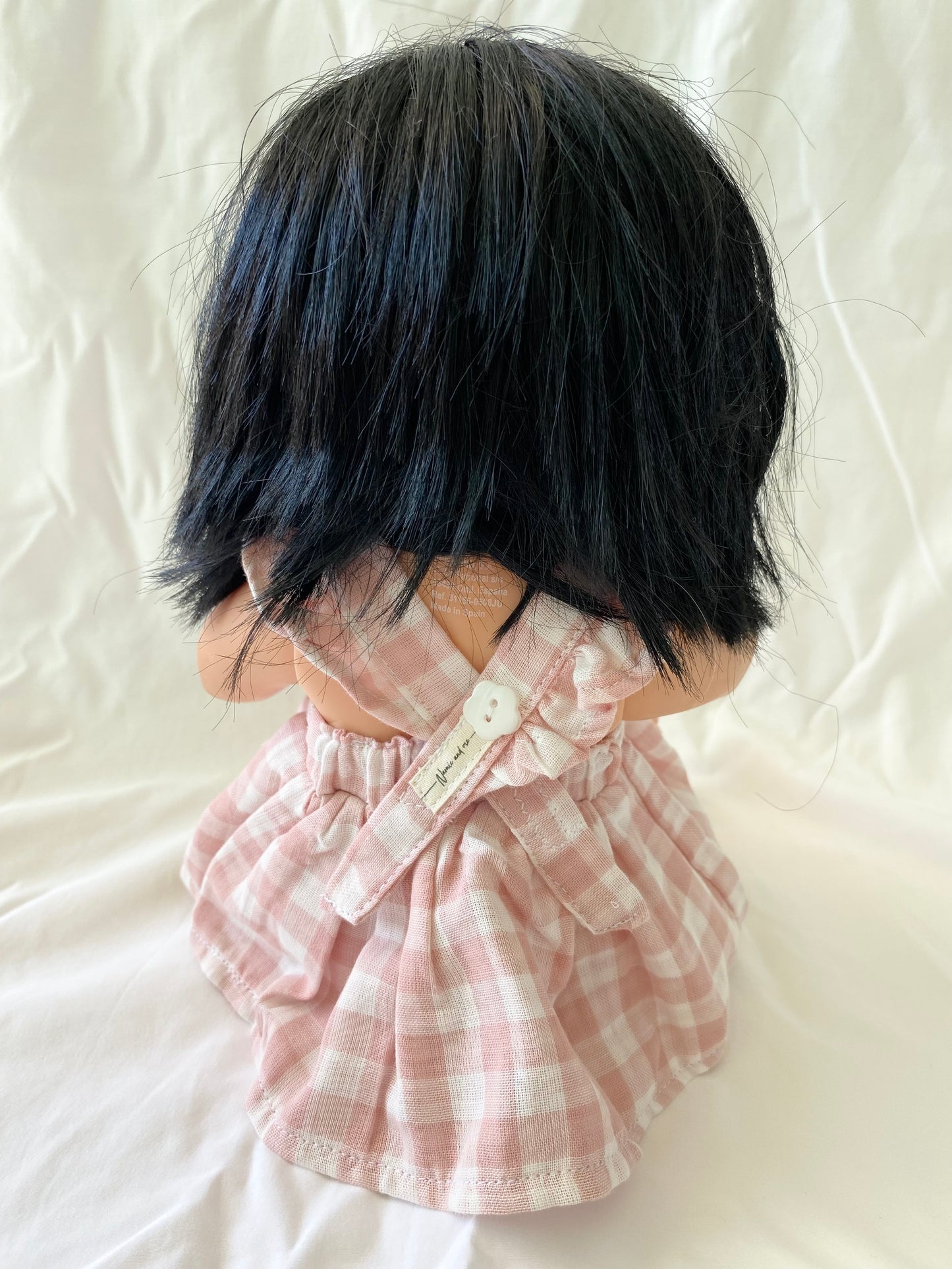 Dolls Marigold Dress - Pink Double Cloth Gingham