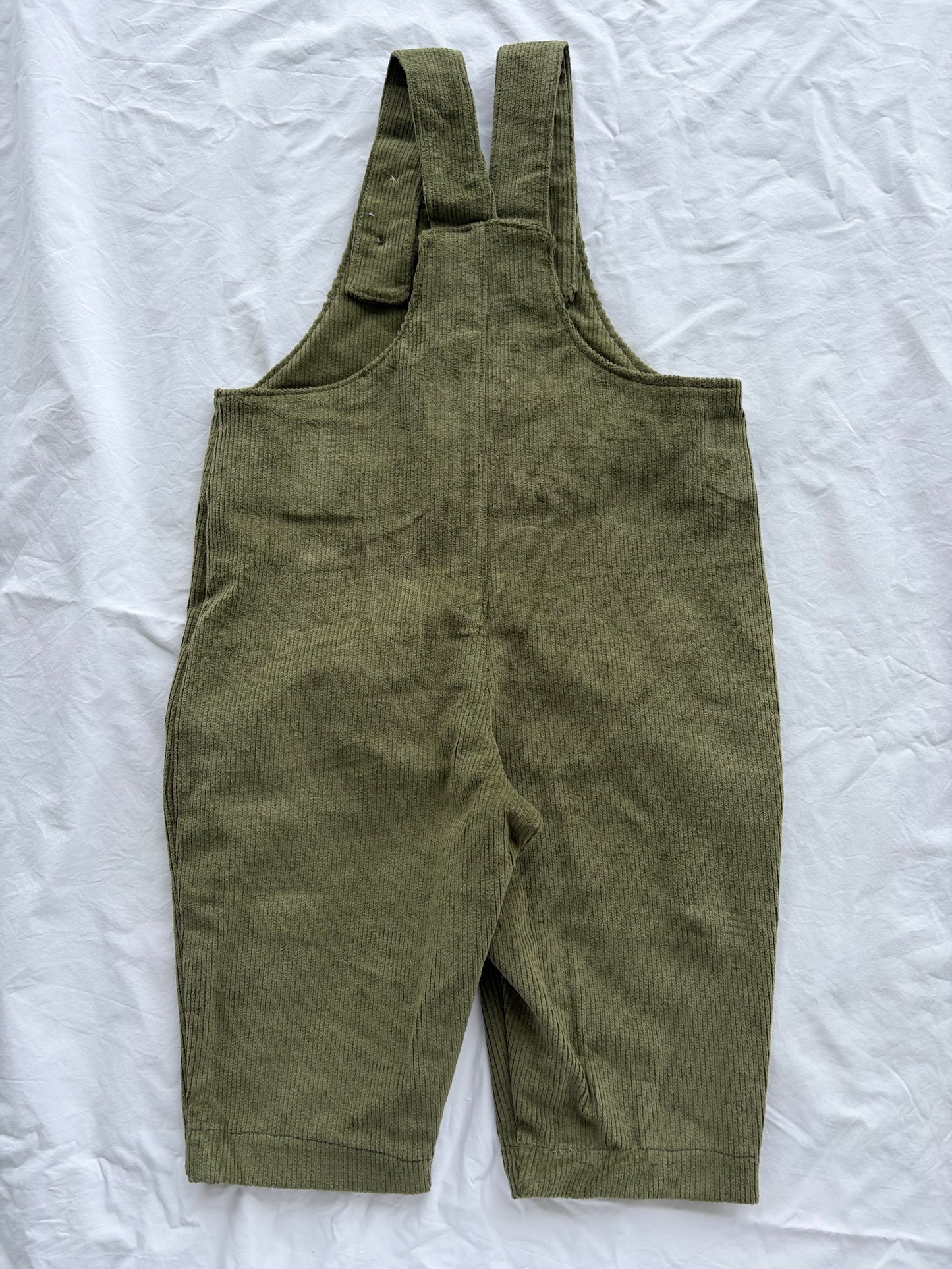Cyrus Long Leg Overalls - Corduroy - Khaki