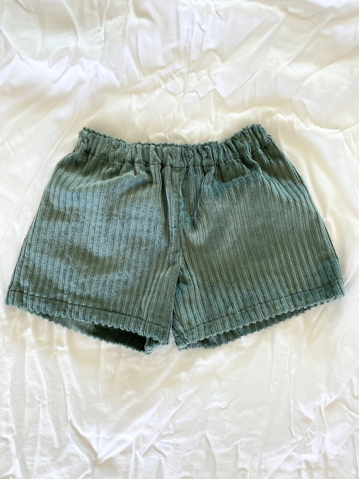 Boys Shorts - Corduroy Teal