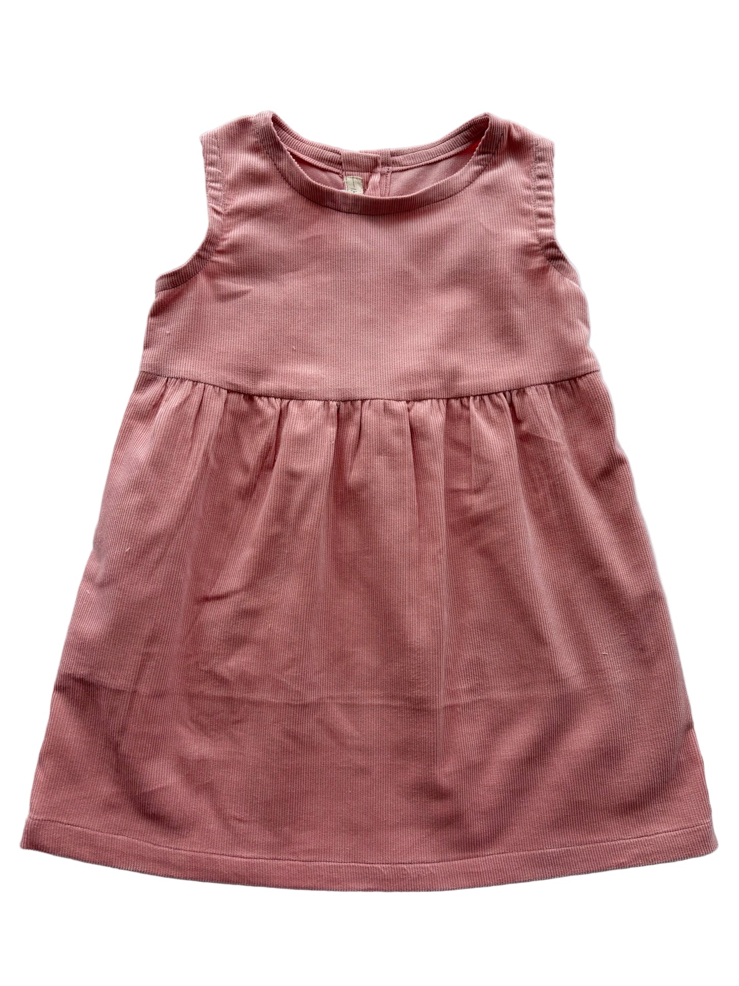 Isla Dress - Corduroy Cotton - Coral
