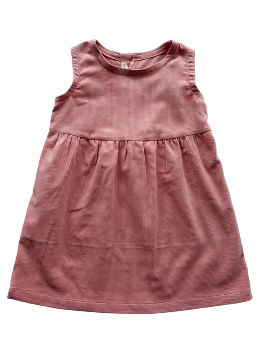 Isla Dress - Corduroy Cotton - Coral