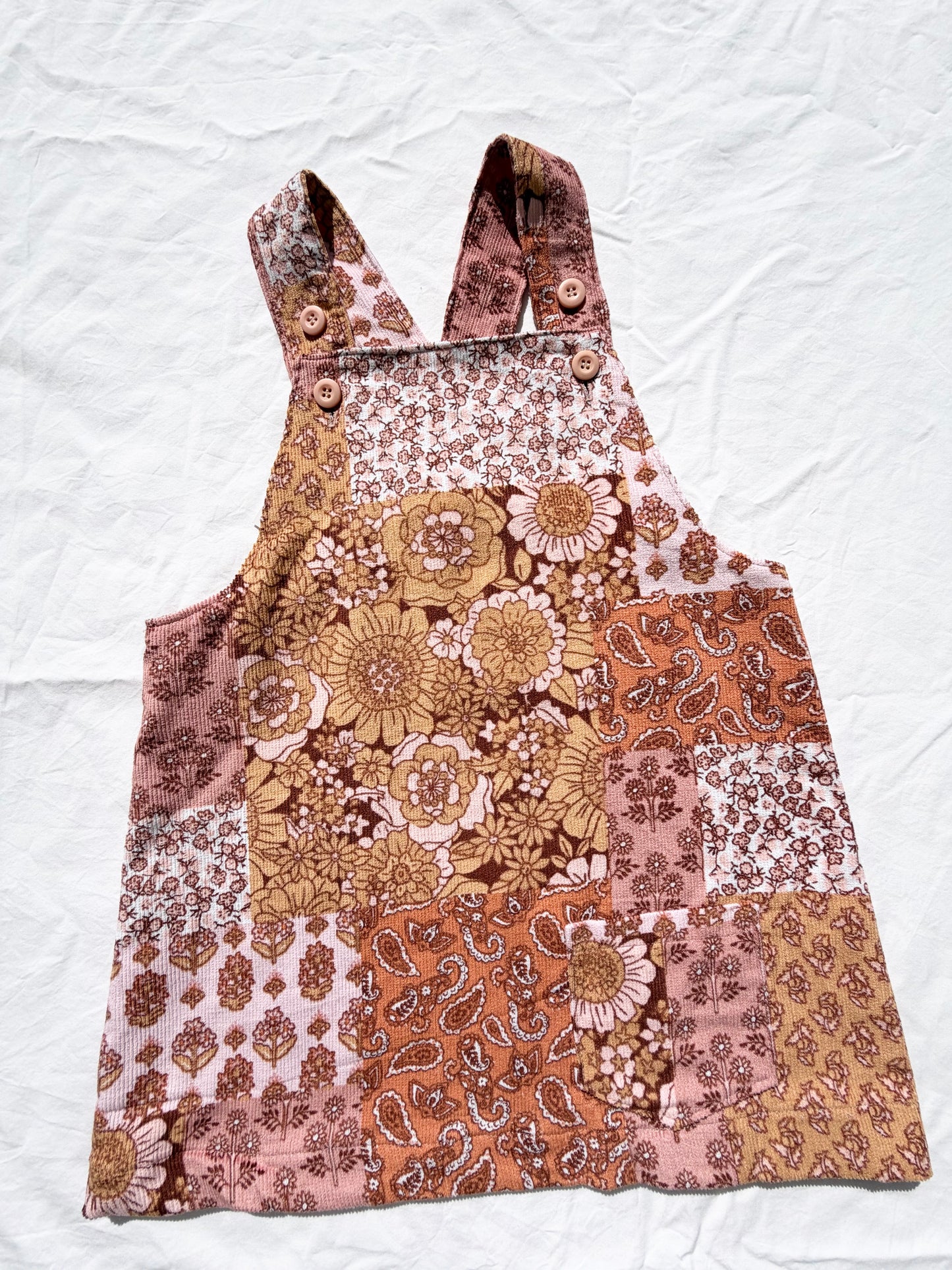 Sylvie Pinafore - Cotton Corduroy - Bohemian