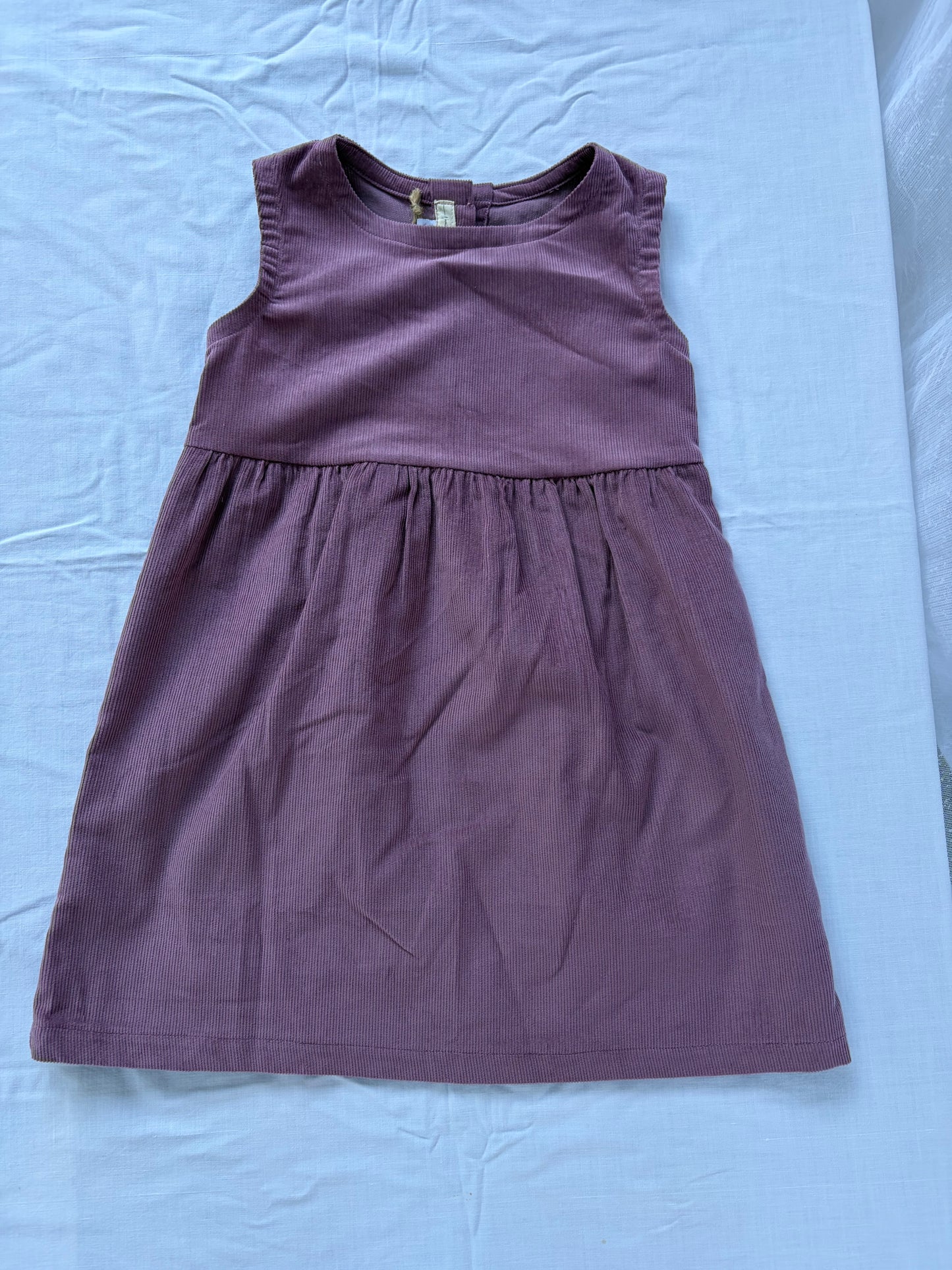 Isla Dress - Corduroy- Dark Plum