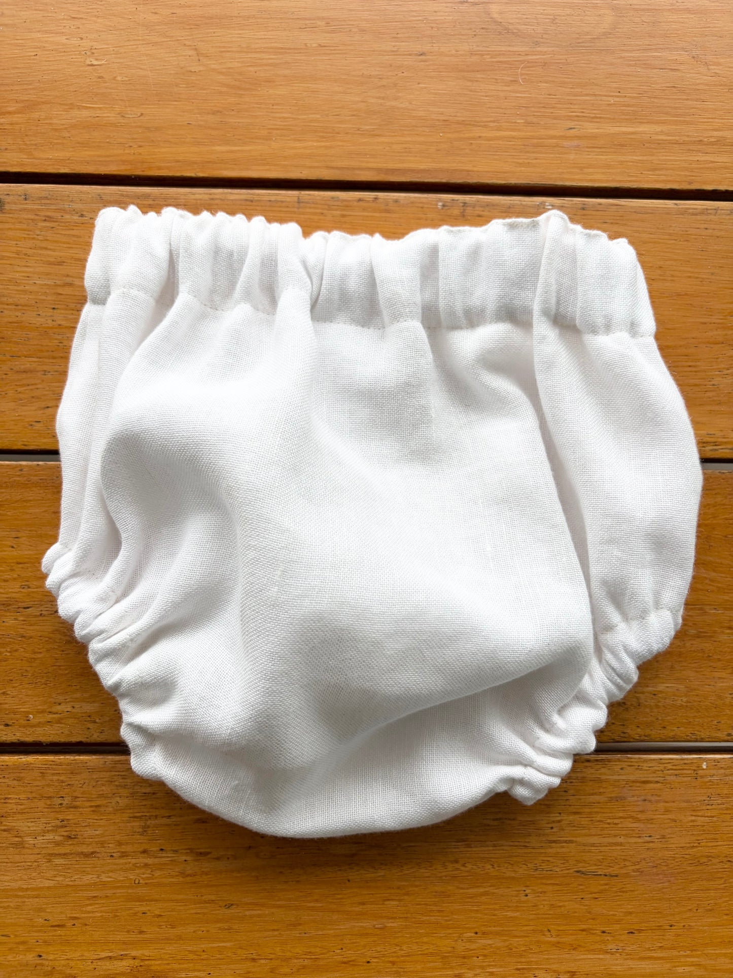 Unisex Bloomers - Pure Linen - White