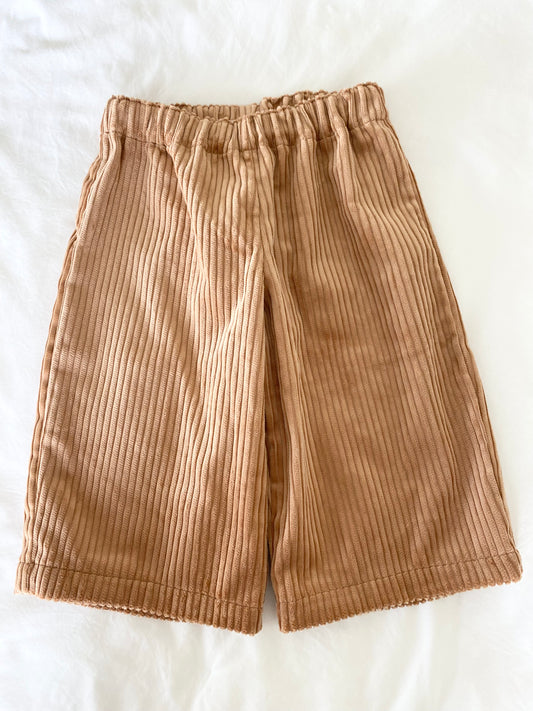 Unisex Basic Colette Pants - Wide Wale Corduroy - Honey