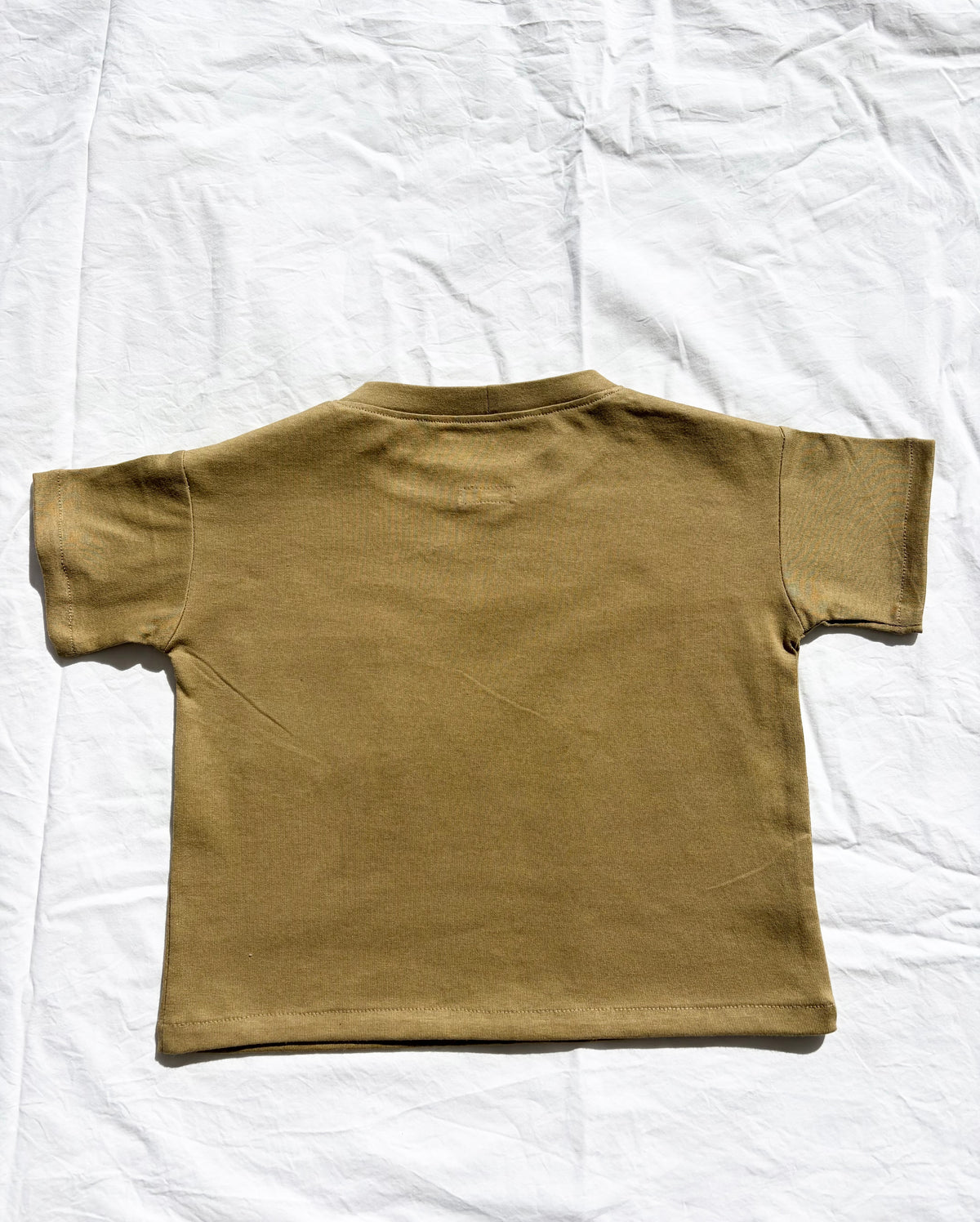 Unisex Basic T-Shirt - Comb Cotton Jersey - Olive
