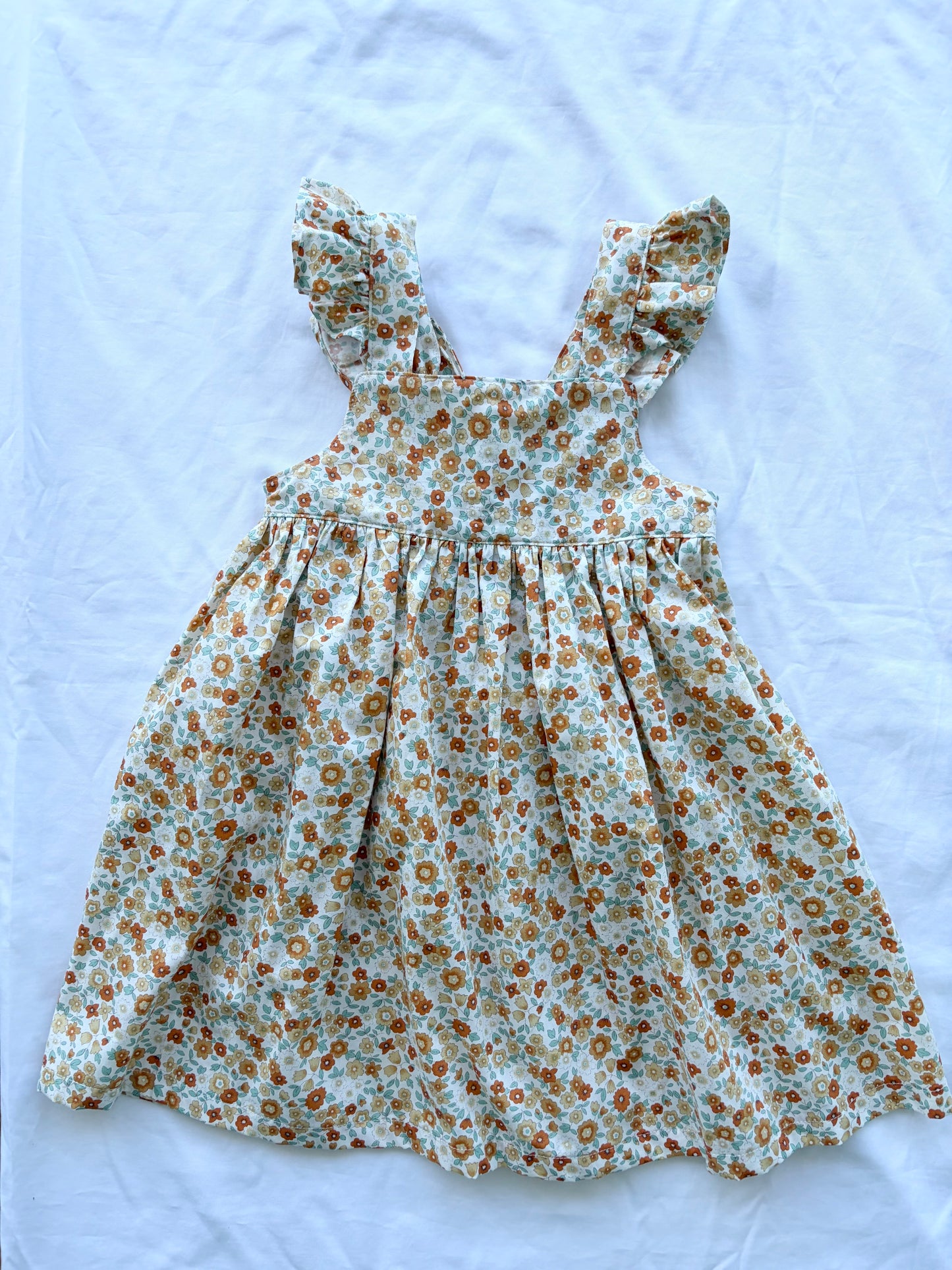 Marigold Dress - Japanese Poplin Cotton - Autumn Liberty