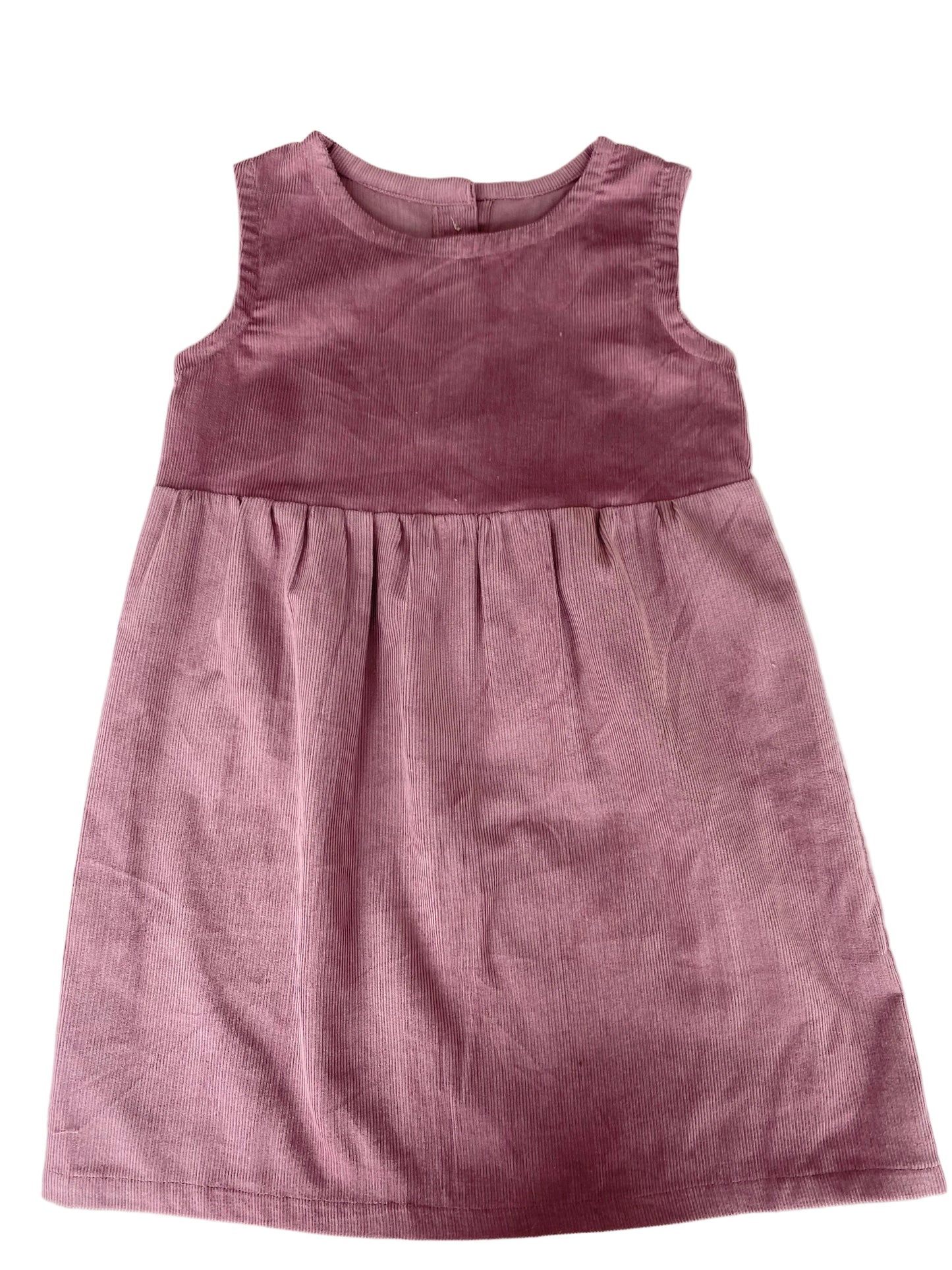 Isla Dress - Corduroy cotton - Light Plum