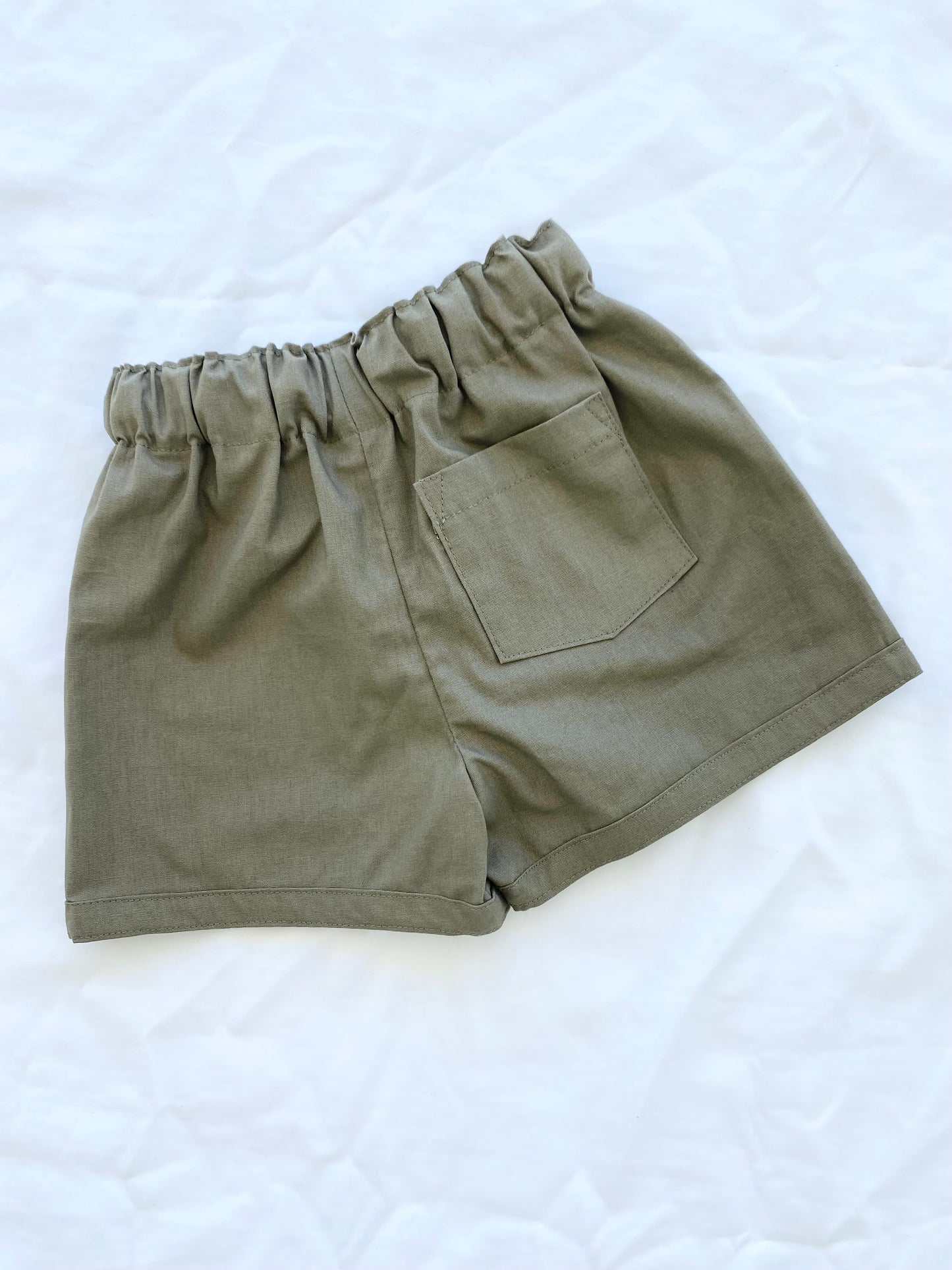 Unisex Basic Short - Cotton Khaki