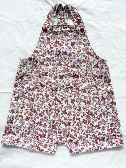 Sylvie Loose Fit Overall - Corduroy Cotton - Liberty Field