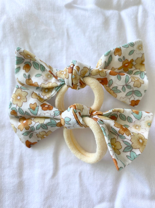 Libby Fawn Bows & Scrunchies - Cotton Poplin