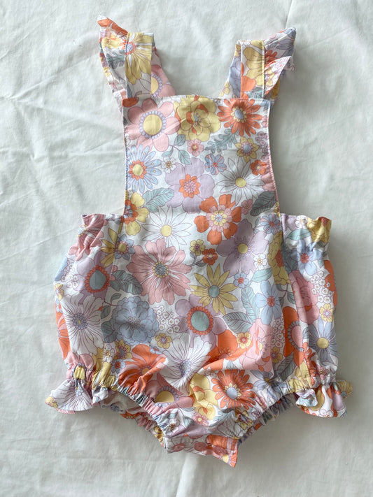 Marigold Romper ~ 100% Cotton ~ Bohemian Multi Coloured