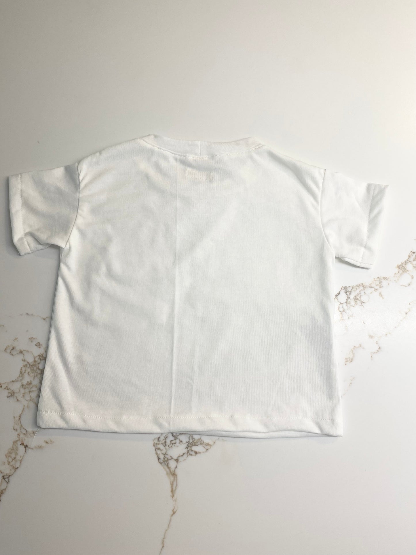 Unisex Basic T-Shirt - Comb Cotton Jersey - White
