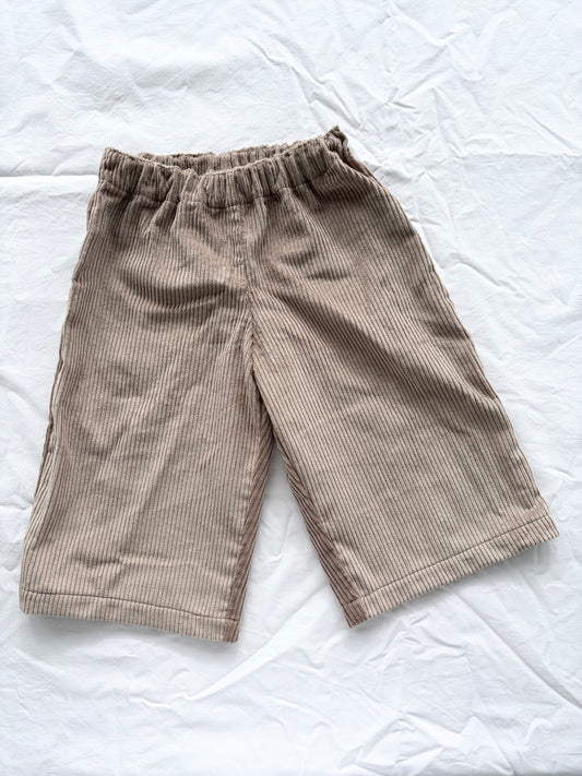 Unisex Basic Colette Pants - Wide Wale Corduroy - Taupe