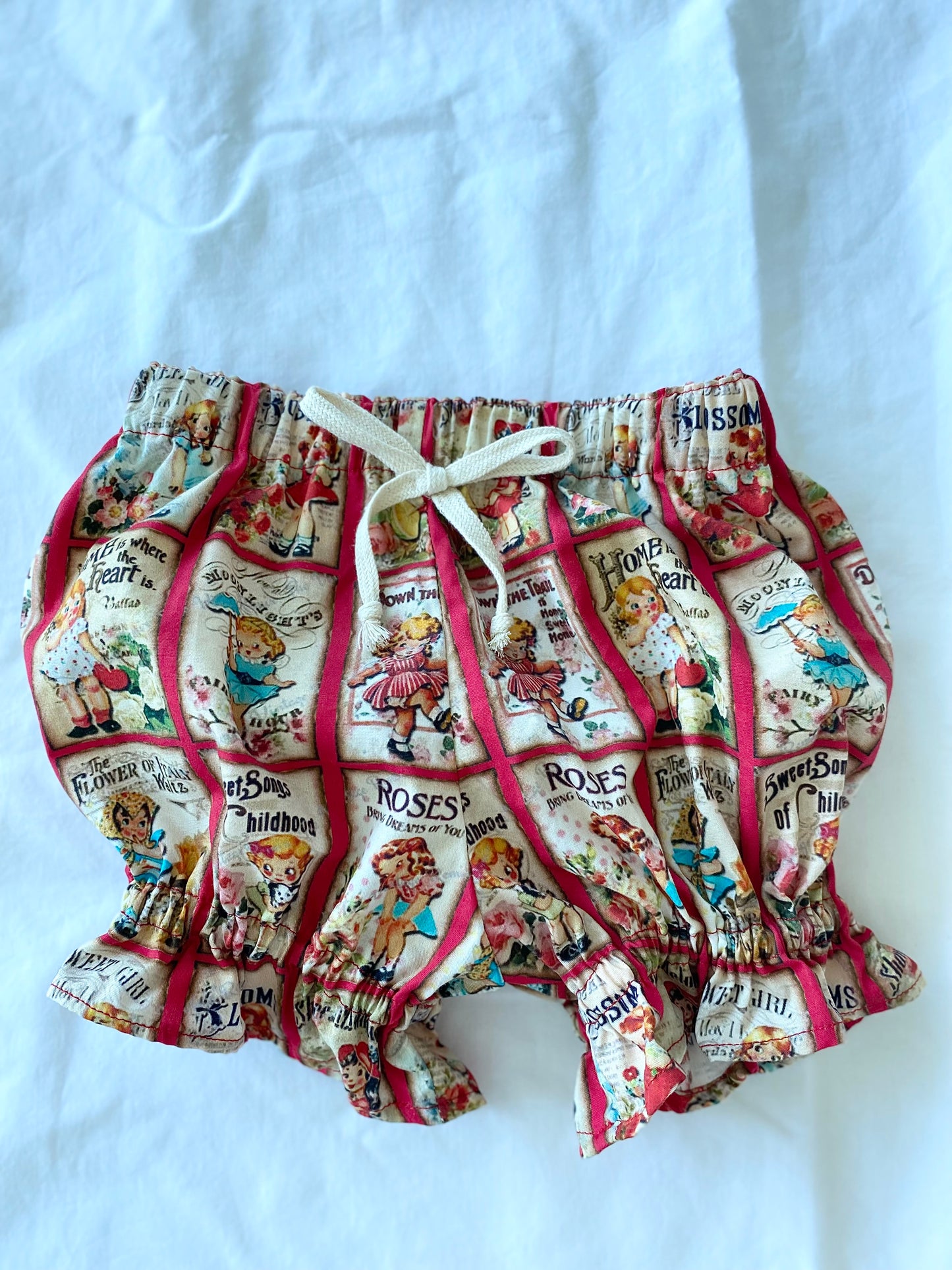 Christmas Vintage Panty Bloomers - 100% Cotton