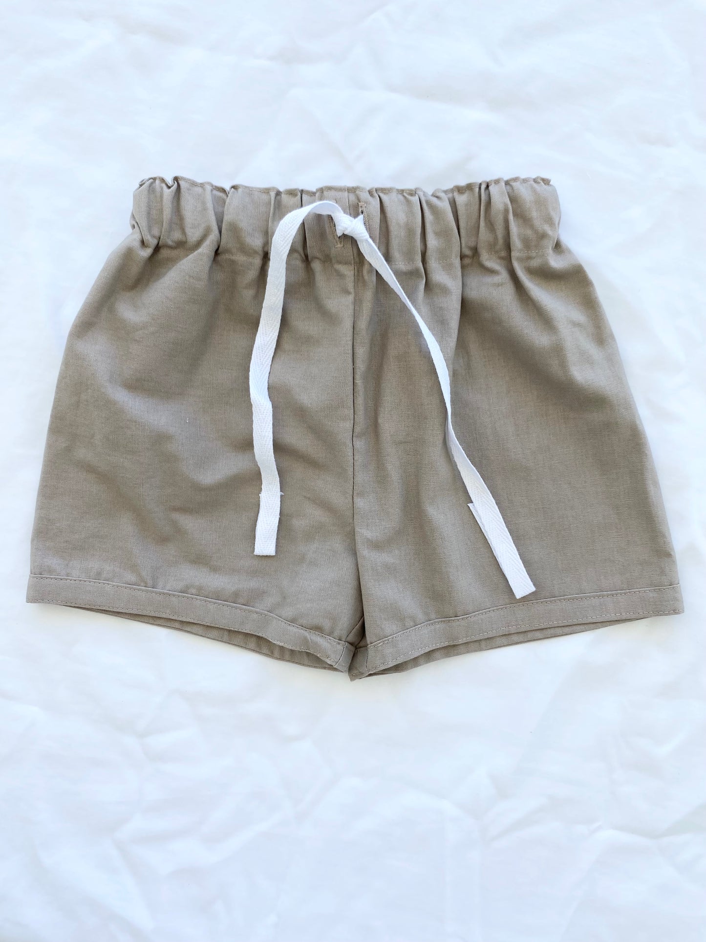 Unisex Basic Shorts - Cotton Stone