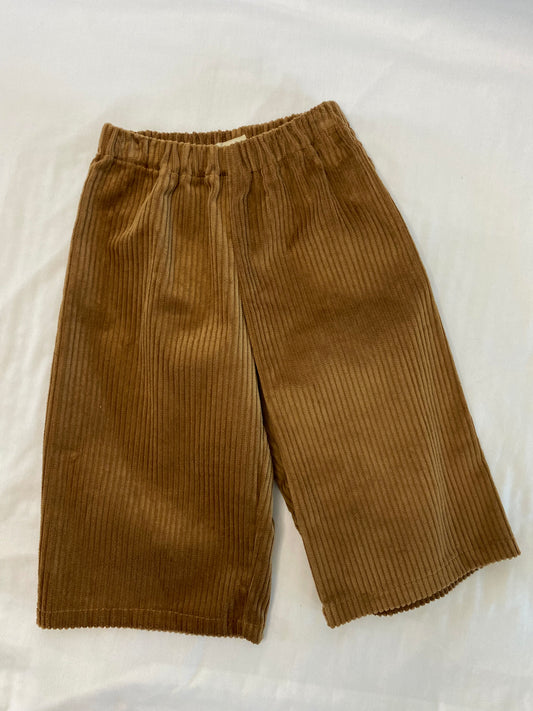 Unisex Basic Colette Pants - Wide Wale Corduroy Coffee