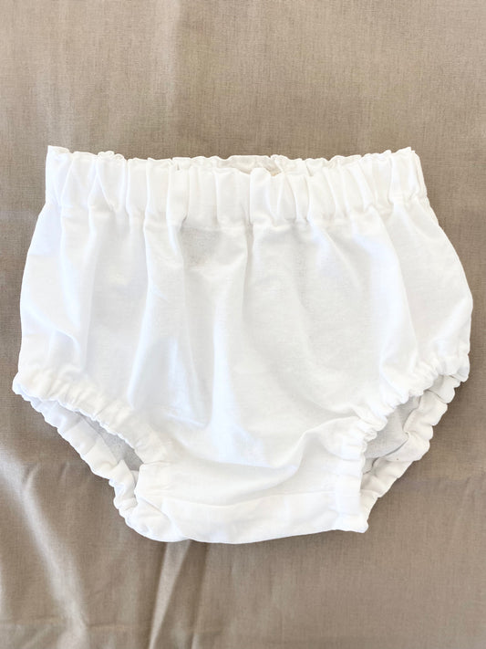 Unisex Bloomer - Cotton White